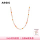 Arsis秘密花園元氣桃桃項鏈女原創(chuàng)設(shè)計時尚簡約項鏈送女友禮物