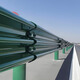 世騰高速公路波形護欄板鄉村道路防撞欄桿雙波三波波形梁鋼板廠(chǎng)家 綠色
