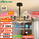 雷士（NVC）美式輕奢客廳吊燈燈臂發(fā)光15頭護眼全光譜智能WHXD180Z/F-03