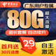 中國電信 廣東電信流量卡上網(wǎng)卡純流量不限速星卡全國通用手機卡電話卡5g廣州深圳 廣州歸屬地