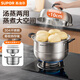 蘇泊爾SUPOR 蒸鍋湯鍋家用不銹鋼雙層多功能易存儲復(fù)底湯蒸鍋EZ30JBS01