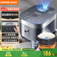 蘇泊爾（SUPOR）電飯煲電飯鍋家用1-8人4L大容量藍鉆厚釜觸控面板記憶功能多功能微壓智能電飯鍋40FC776