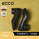 愛步（ECCO）單鞋女 一腳蹬包頭牛皮高跟鞋 雕塑奢華系列222493 黑色22249301001 36