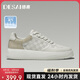 德賽（DESAI）【品牌同款】高奢休閑男鞋透氣百搭時(shí)尚拼色防滑板鞋潮 白灰 40