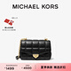 MICHAEL KORS邁克高仕 MK【七夕禮物】Soho 小號羊皮絎縫海綿包 黑色 001 NS