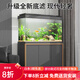 森森（SUNSUN）2024森森魚(yú)缸超白玻璃客廳大型底過(guò)濾自循環(huán)水族箱懶人免過(guò)濾魚(yú)缸 超白款灰色/高清款寶馬灰 超白靠墻款80長(zhǎng)35cm寬 最新5代底濾
