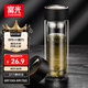 富光男女士雙層玻璃杯 支持團(tuán)購(gòu)經(jīng)典簡(jiǎn)約304茶隔水杯子便攜創(chuàng)意泡茶杯