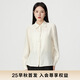 薇迎 VIEA.ING商場(chǎng)同款長(zhǎng)袖襯衫女2025早秋新款襯衣杏色氣質(zhì)上衣 米杏 L