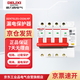 德力西電氣 漏電保護(hù)器 4P 63A DZ47SLES 小型家用微型斷路器 總閘開關(guān) 空氣開關(guān) 空開帶漏保
