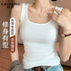 彩躍吊帶背心女夏季薄款美背內(nèi)搭可外穿螺紋彈力運(yùn)動(dòng)打底衫無袖t恤