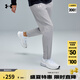 安德瑪（UNDERARMOUR）春夏Rival男子梭織運動休閑長褲1390150 摩登灰011 L