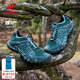 猛犸象（MAMMUT）【張若昀同款】Hueco 男士戶(hù)外跑遠足Base Fit 2.0低幫休閑攀巖鞋 深玉石綠-玉石綠 41.5