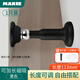 瑪麗（MARIE）門吸免打孔門擋器門后防撞神器大門入戶門碰硅膠門阻緩沖門頂加長 免釘】加長113mm黑1只 其他