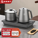 友家鋪?zhàn)樱˙iooner）純鈦全自動(dòng)上水壺 鈦合金電熱水壺 茶臺(tái)燒水壺 茶桌茶幾一體機(jī)嵌入式泡茶壺茶具電茶爐套裝 1L 純鈦燒水壺（雙壺上水）消毒款