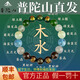 普陀山直發(fā)五行多寶水晶五路財神手串補缺喜用金水土木火招財手鏈 【木水款】五路財神多寶手鏈-女款