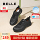 百麗網(wǎng)面透氣健步鞋男2025夏季戶(hù)外休閑運動(dòng)鞋A1980BM5 煙墨黑  42
