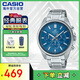 卡西歐（CASIO）商務(wù)時(shí)尚鋼帶防水男士腕表EFV-650D-2AVUDF