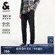 杰克·瓊斯（JACK&JONES）男裝夏季舒適百搭水洗修身版型彈力長褲休閑褲牛仔褲男224432095 A15黑色牛仔 32 175 W32/L32
