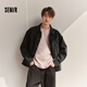 森馬（Semir）牛仔外套男25秋復古水洗輕工裝夾克小寬松上衣中性款109125108113