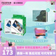 FUJIFILM 立拍立得相機5英寸寬幅相紙膠片W300 wide400 Link wide 白邊相紙?zhí)籽b【含白邊20張+收納盒+相冊+冰箱貼】 官方標配