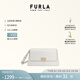 芙拉（FURLA）ZOE柔軟羅馬小牛皮女士小號(hào)時(shí)尚簡(jiǎn)約高級(jí)感單肩包小方包休閑女包 棉花糖白