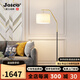 JOICO瑞士落地?zé)艨蛷d現(xiàn)代簡(jiǎn)約新款輕奢高級(jí)感臥室沙發(fā)角落燈 金+黑（亞麻罩）-遙控調(diào)光
