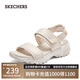 斯凱奇（Skechers）涼鞋女士夏季厚底休閑運(yùn)動(dòng)女鞋百搭舒適外穿透氣軟底沙灘鞋119853