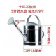 灑水壺大容量加厚鍍鋅不銹鐵皮噴壺園藝澆花壺灑水壺農用澆菜壺 5升灑水壺+噴頭