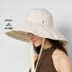 卡蒙（Kenmont）帽子遮陽(yáng)帽女防曬帽女遮臉大帽檐防紫外線太陽(yáng)帽時(shí)尚簡(jiǎn)約6210