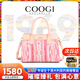 COOGI包包女包輕奢品牌凱莉包手提包禮盒裝情人節(jié)生日禮物送女朋友老婆