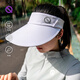 QINKUNG輕功夏季防曬大帽檐跑步空頂帽子3.0女款遮陽防紫外線帽戶外帽子 冰川灰 無規(guī)格