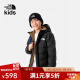 THE NORTH FACE北面童裝羽絨服男童戶外保暖防潑水|82XX JK3/黑色 160 (XL) （160/76）充絨量約157g