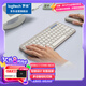 羅技（Logitech）時(shí)尚系列 PEBBLE 2 COMBO鍵鼠套裝 無(wú)線鍵鼠套裝 雙模連接 自定義按鍵 三臺(tái)設(shè)備配對(duì) 煙云灰