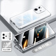 億姿 OPPO Reno14Pro手機(jī)殼Reno14防摔外殼保護(hù)套前后全包不用貼膜有防窺款有素皮款 防窺 前后玻璃 人魚(yú)銀 OPPO Reno14Pro