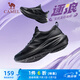 駱駝（CAMEL）輕基礎(chǔ)跑步鞋女休閑百搭通勤運動鞋子 K25B30L4033 黑色 38