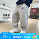 左西男童褲子兒童運動褲2025秋裝新款中大童洋氣長褲春秋款 灰色 120