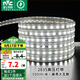 雷士（NVC）燈帶LED燈帶多米裝吊頂霓虹高亮貼片燈帶暗槽輔助燈條 20米-60珠-正白8W/米-帶1個接頭 550lm/米