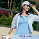 TOMMY HILFIGER【修身顯瘦】25夏季女裝珠地網(wǎng)眼氣質(zhì)純色微彈POLO裙連衣裙 【活力修身】藍(lán)色C1Z S