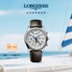 浪琴（LONGINES）彭于晏推薦 瑞士手表 名匠系列計(jì)時(shí)碼表 機(jī)械皮帶男表 L26734783
