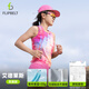 Flipbelt飛比特女風(fēng)洞背心2.0運(yùn)動(dòng)夏季無(wú)袖t恤跑步健身速干 艾德萊斯 M 
