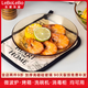 LeBoLeBo飯碗水杯面碗湯碗沙拉碗烤盤微波爐專用玻璃碗盤餐具全套2025新款 19.5cm深盤 2只裝【微波爐可用】