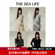 THE SEA LIFE歐海一生 24春夏針織衫顯瘦輕薄修身通勤打底衫X15738 米杏色 M