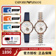 安普里奧·阿瑪尼（Emporio Armani）手表鏤空自動(dòng)機(jī)械滿天星女表 生日禮物送女友 明星同款A(yù)R60020禮盒款