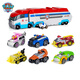 汪汪隊(duì)立大功（PAW PATROL）巡邏汪汪隊(duì)玩具狗狗變形巡邏車(chē)合金救援車(chē)全套兒童生日禮物 【合金套裝】大巴士+合金6輛賽車(chē)