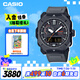 卡西歐（CASIO）手表男PROTREK城市森林太陽(yáng)能電子表送男友禮物PRW-6900BF-1PR