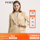 PORTS寶姿女裝 秋冬新品氣質(zhì)通勤夾克SL9J014LWE008 米駝色 S (4)