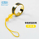 Best Coac創(chuàng  )意景泰藍扣手機鏈男女汽車(chē)鑰匙扣電動(dòng)車(chē)掛件飾品包掛 黃色