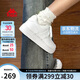 卡帕（Kappa）女鞋夏季2025新款透氣小白鞋子女百搭休閑運(yùn)動板鞋女 鷺羽白 36