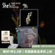 She's茜子原創(chuàng)梵高鳶尾花漸變花朵胸針高檔胸花別針絲巾扣生日禮物女 胸針?biāo){色C0