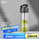 萬象（WANXIANG） 雙層玻璃水杯生日禮物戶外大容量運(yùn)動(dòng)水杯便攜高顏值茶水分離杯 V262R-深灰色 480ml